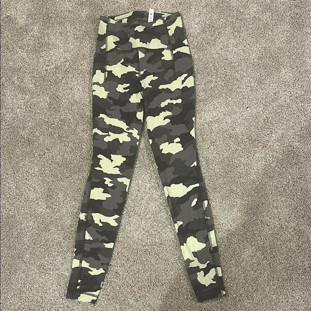 Lululemon Camouflage Print Pants